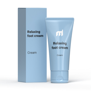 Relaxing foot cream